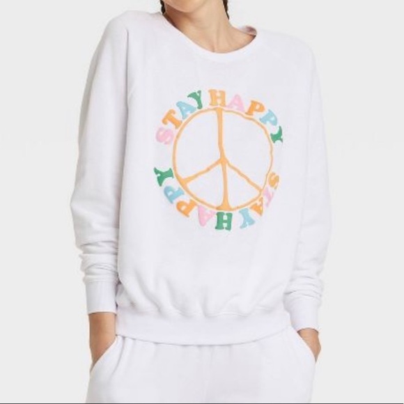 STAY HAPPY SWEATSHIRT - Picture 3 of 3
